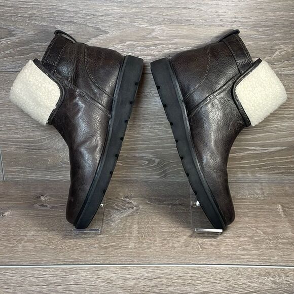 Timberland Kenniston Warm Fleece Lined Women’s Sz 11 Gray Sensor Flex Ankle Boot - Picture 10 of 10